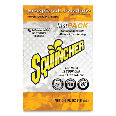 6OZ FASTPACK TROPICAL COOLER 4PKS/200CS